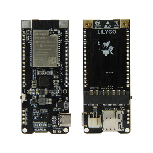TTGO T-PCIE ESP32-WROVER-B AXP192 ชิป WiFi Bluetooth Nano การ์ด SIM Series โมดูล 16MB ฮาร์ดแวร์ที่ประกอบได้ Development Board, 16MB