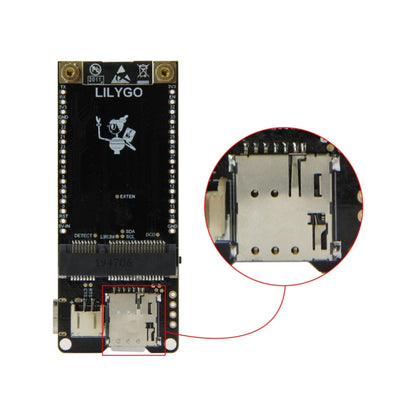 TTGO T-PCIE ESP32-WROVER-B AXP192 ชิป WiFi Bluetooth Nano การ์ด SIM Series โมดูล 16MB ฮาร์ดแวร์ที่ประกอบได้ Development Board, 16MB