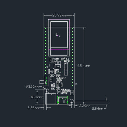 TTGO T-Koala ESP32 WiFi บลูทูธโมดูล 4MB จาก ESP32-WROOM-32, ESP32-WROOM-32