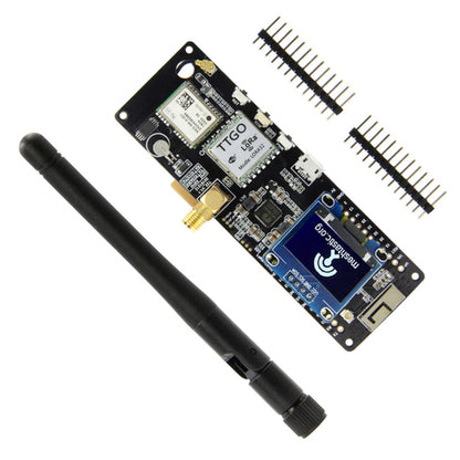 TTGO Meshtastic T-Beam V1.1 ESP32 923MHz OLED WiFi Bluetooth GPS NEO-6M SMA 18650 แบตเตอรี่ผู้ถือ, 923MHZ OLED