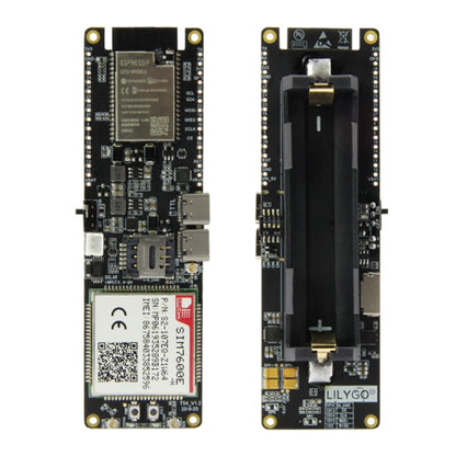 TTGO T-SIM7600E-H ESP32 WiFi Bluetooth 18560 แบตเตอรี่ผู้ถือพลังงานแสงอาทิตย์ชาร์จโมดูลบอร์ดพัฒนา, T-SIM7600E-H