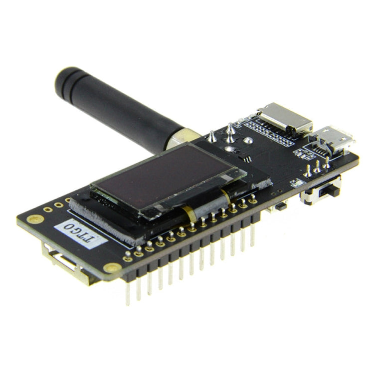 TTGO LORA32 V2.1 ESP32 0.96 นิ้ว OLED Bluetooth WiFi โมดูลไร้สาย 433MHz SMA IP5306 โมดูลพร้อมเสาอากาศ, 433MHz