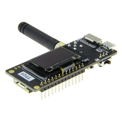 TTGO LORA32 V2.1 ESP32 0.96 นิ้ว OLED Bluetooth WiFi โมดูลไร้สาย 433MHz SMA IP5306 โมดูลพร้อมเสาอากาศ, 433MHz