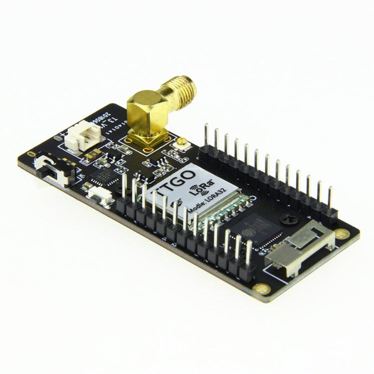 TTGO LORA32 V2.1 ESP32 0.96 นิ้ว OLED Bluetooth WiFi โมดูลไร้สาย 433MHz SMA IP5306 โมดูลพร้อมเสาอากาศ, 433MHz