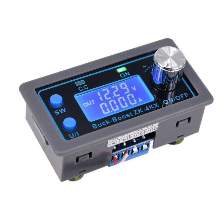 ZK-4KX CNC DC-DC Buck Boost Converter โมดูล CC CV 0.5-30V 4A ปรับขั้นตอนลงแรงดันไฟฟ้าตัวควบคุม, 0.5-30V