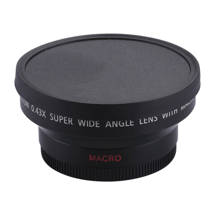 เลนส์มุมกว้างพิเศษ 62 มม. 0.45X พร้อมเลนส์มาโคร, 62mm