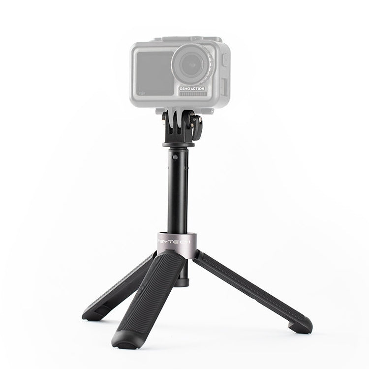 PGYTECH P-GM-117 กล้องแอคชั่นแคมเมรา ขาตั้ง ส่วนต่อขยายเซลฟี่สติ๊กสำหรับ DJI Osmo Action, P-GM-117