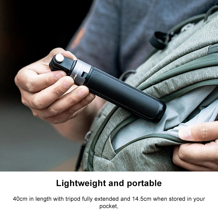 PGYTECH P-GM-117 กล้องแอคชั่นแคมเมรา ขาตั้ง ส่วนต่อขยายเซลฟี่สติ๊กสำหรับ DJI Osmo Action, P-GM-117