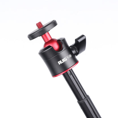 RUIGPRO อเนกประสงค์ที่วางขาตั้งกล้องแบบพับได้เซลฟี่ Monopod Stick พร้อมหัวบอลสำหรับ GoPro Hero11 Black / HERO10 Black / HERO9 Black /HERO8 / HERO7 / 6/5/5 เซสชัน / 4 เซสชัน / 4/3+ / 3/2/1, Insta360ONE R, DJI Osmo Action และกล้องแอคชั่นอื่นๆ            ...