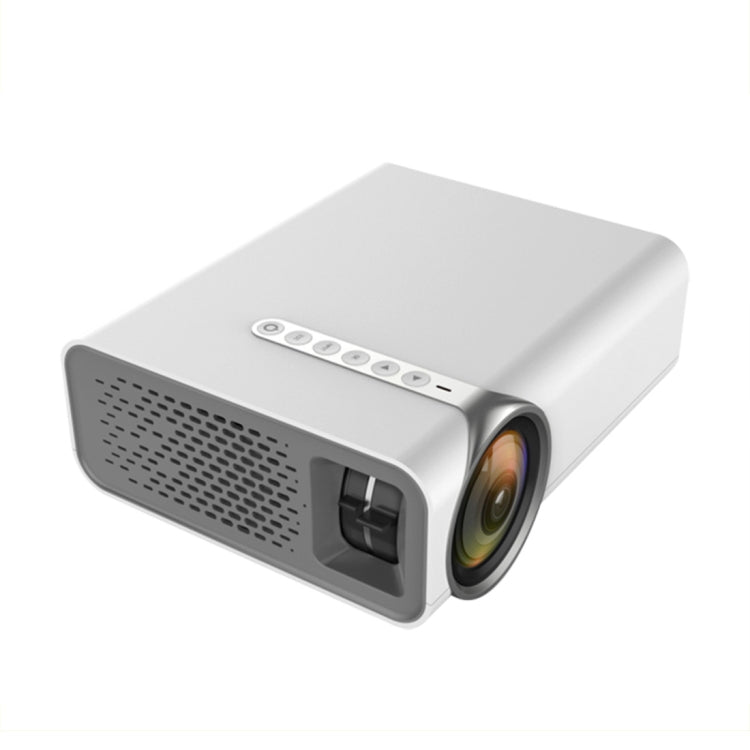 YG520 โปรเจคเตอร์ LCD HD 1800 Lumens, ลำโพงในตัว, สามารถอ่านดิสก์ U, ฮาร์ดดิสก์มือถือ, การ์ด SD, DVD เชื่อมต่อ AV, กล่องรับสัญญาณ, Standard Version