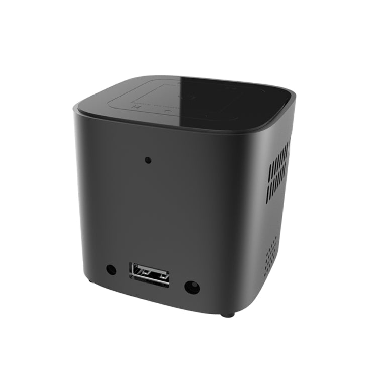 WEJOY DL-S12 มินิแบบพกพา 50 ANSI Lumens DLP โปรเจคเตอร์อัจฉริยะพร้อมรีโมทคอนโทรลและตัวยึด Android 7.1.2, 2GB DDR3 16GB, RK3128 Quad Core ARM CortexA7 สูงสุด 1.2GHz รองรับ WiFi / USB / Audio OUT / DC IN