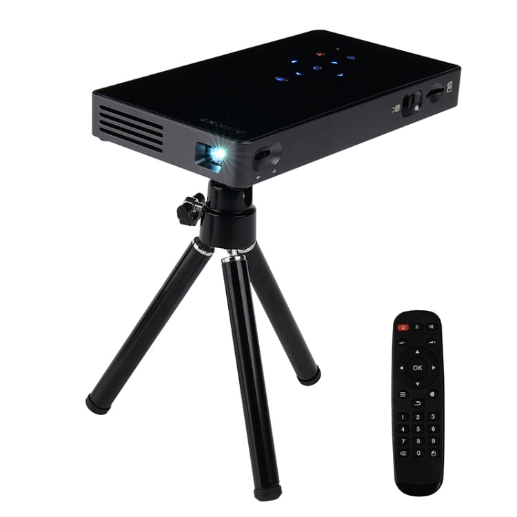 P8I 854x480 100LM มินิโปรเจคเตอร์มัลติมีเดียแบบพกพา DLP