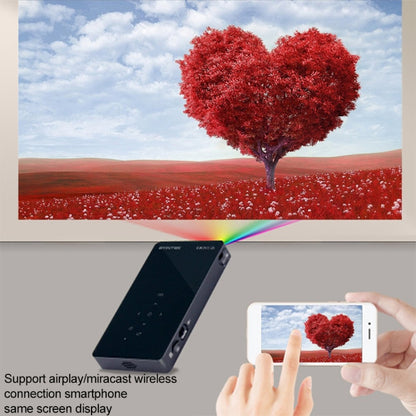 P8I 854x480 100LM มินิโปรเจคเตอร์มัลติมีเดียแบบพกพา DLP