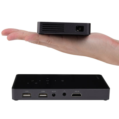 P8I 854x480 100LM มินิโปรเจคเตอร์มัลติมีเดียแบบพกพา DLP