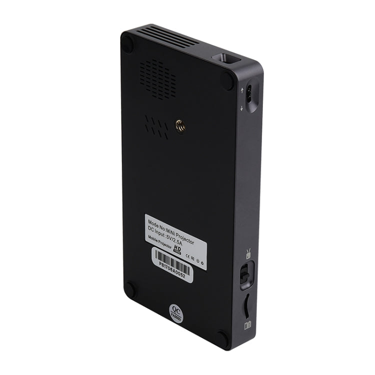 P8I 854x480 100LM มินิโปรเจคเตอร์มัลติมีเดียแบบพกพา DLP