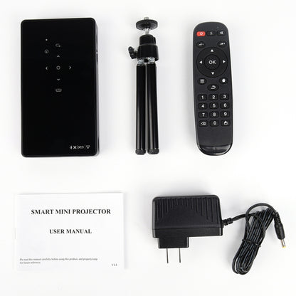 P8I 854x480 100LM มินิโปรเจคเตอร์มัลติมีเดียแบบพกพา DLP