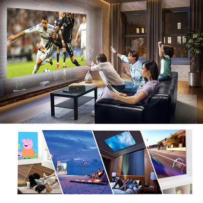 A2000 โปรเจคเตอร์แบบพกพา 800 ลูเมนแอลซีดีโฮมเธียเตอร์โปรเจคเตอร์วิดีโอ, รองรับ 1080P, ปลั๊ก AU, AU Plug
