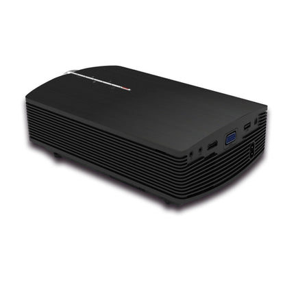 YG510 1200 LUX 800 * 480 โปรเจคเตอร์ LED โฮมเธียเตอร์ HD รองรับ HDMI และ VGA และ AV และ TF และ USB, YG510 Black