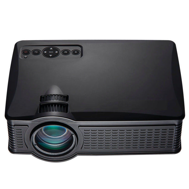 LY-50 1800 Lumens 1280x800 โฮมเธียเตอร์ LED Projector พร้อมรีโมทคอนโทรล รองรับ AV และ USB และ VGA และ HDMI, LY-50