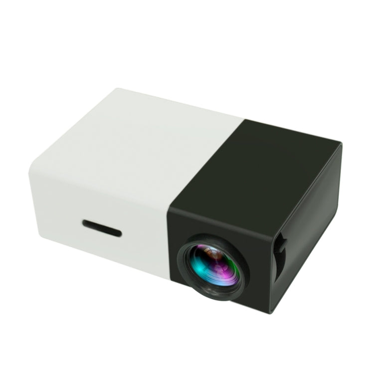 YG300 400LM แบบพกพามินิโฮมเธียเตอร์โปรเจคเตอร์ LED พร้อมรีโมทคอนโทรลรองรับ HDMI, AV, SD, อินเทอร์เฟซ USB