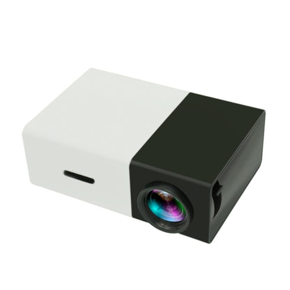YG300 400LM แบบพกพามินิโฮมเธียเตอร์โปรเจคเตอร์ LED พร้อมรีโมทคอนโทรลรองรับ HDMI, AV, SD, อินเทอร์เฟซ USB