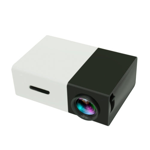 YG300 400LM แบบพกพามินิโฮมเธียเตอร์โปรเจคเตอร์ LED พร้อมรีโมทคอนโทรลรองรับ HDMI, AV, SD, อินเทอร์เฟซ USB