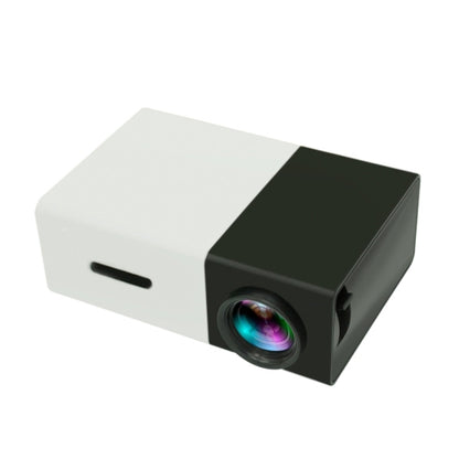 YG300 400LM แบบพกพามินิโฮมเธียเตอร์โปรเจคเตอร์ LED พร้อมรีโมทคอนโทรลรองรับ HDMI, AV, SD, อินเทอร์เฟซ USB