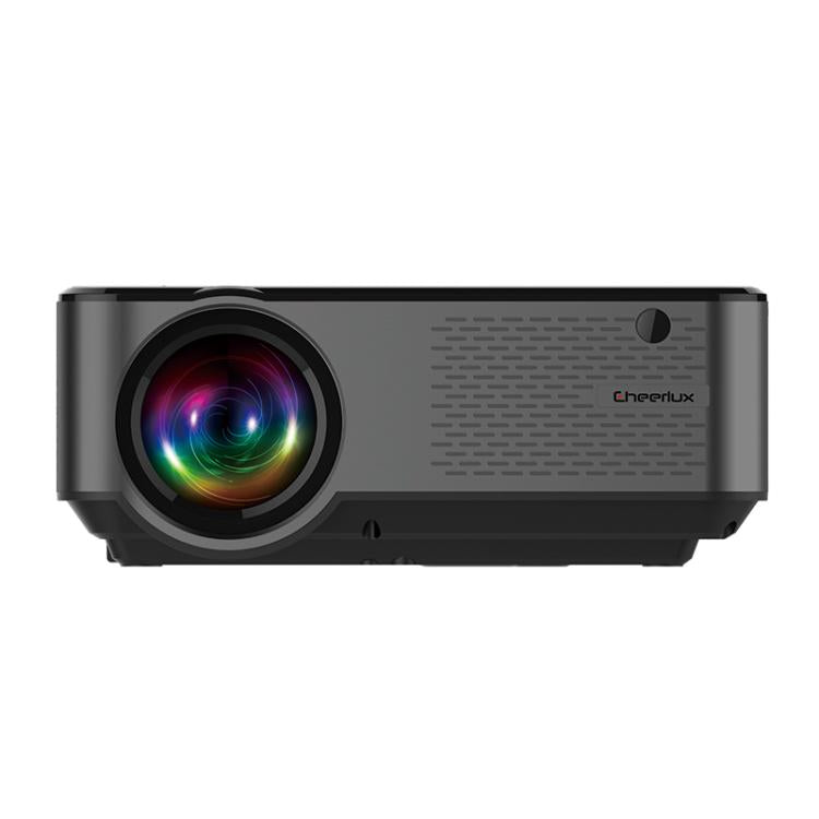 Cheerlux C9 1280x720 720P HD โปรเจคเตอร์อัจฉริยะ รองรับ HDMI x 2 / USB x 2 / VGA / AV, C9 (Black), C9 (Black Grey)