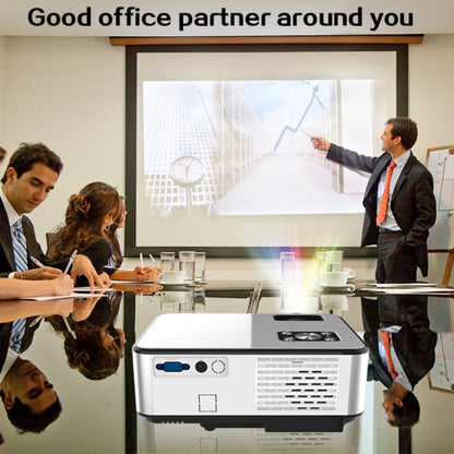 Cheerlux C9 1280x720 720P HD โปรเจคเตอร์อัจฉริยะ รองรับ HDMI x 2 / USB x 2 / VGA / AV, C9 (Black), C9 (Black Grey)