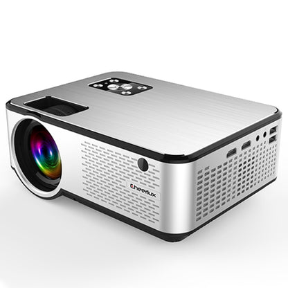 Cheerlux C9 1280x720 720P HD โปรเจคเตอร์อัจฉริยะ รองรับ HDMI x 2 / USB x 2 / VGA / AV, C9 (Black), C9 (Black Grey)