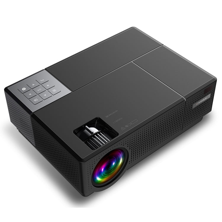 Cheerlux CL770 4000 Lumens 1920 x 1080P โปรเจคเตอร์อัจฉริยะ Full HD รองรับ HDMI x 2 / USB x 2 / VGA / AV, CL770 (Black)