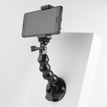 ถ้วยดูด Jaws Flex Clamp Mount สำหรับ GoPro Hero11 Black / HERO10 Black / 9 Black / HERO8 Black / 7 / 6 / 5 / 5 เซสชัน / 4 เซสชัน / 4 / 3 + / 3 / 2 / 1, DJI Osmo Action, Xiaoyi และอื่น ๆกล้องแอ็คชั่น, Jaws Flex Clamp