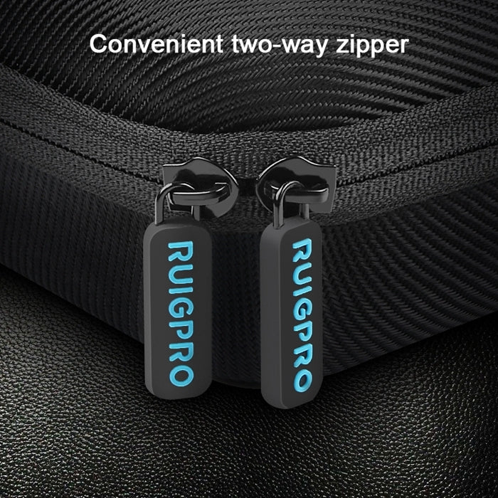 RUIGPRO กล่องเคสแบบพกพากันน้ำกันกระแทกสำหรับ DJI Osmo Action ขนาด: 28 ซม. x 19.7 ซม. x 6.8 ซม., Medium