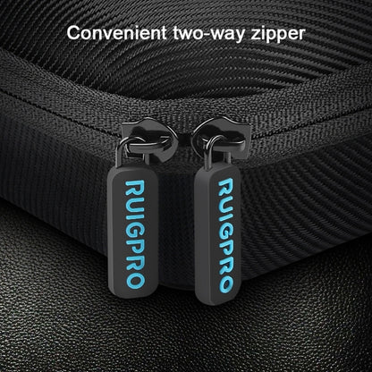 RUIGPRO กล่องเคสแบบพกพากันน้ำกันกระแทกสำหรับ DJI Osmo Action ขนาด: 28 ซม. x 19.7 ซม. x 6.8 ซม., Medium