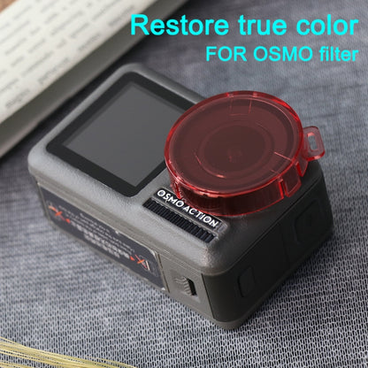 ฟิลเตอร์เลนส์ทรงกลม Snap-on สำหรับ DJI Osmo Action, For DJI Osmo Action