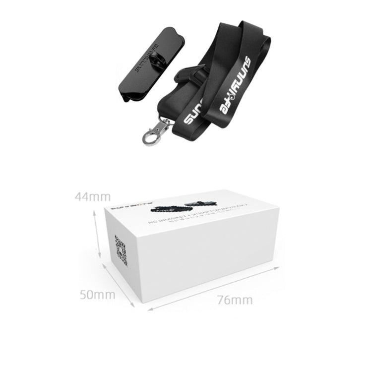 Sunnylife AIR2Q9294 รีโมทคอนโทรล แขวนหัวเข็มขัดยึดเชือกเส้นเล็กสำหรับ DJI Mavic Air 2