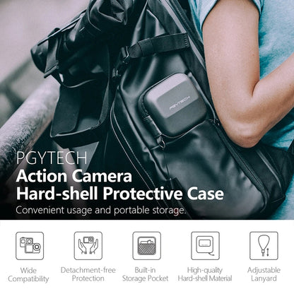 PGYTECH P-GM-127 เคสป้องกันเปลือกแข็งสำหรับ DJI Osmo Action, P-GM-127