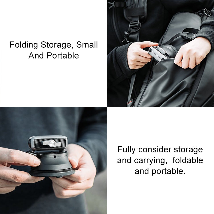 PGYTECH P-GM-132 แอคชั่น กล้อง ที่วางโทรศัพท์แบบดูดถ้วยสำหรับ DJI Osmo Action และ GoPro 8/7, P-GM-132