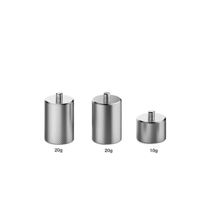 STARTRC การปรับสมดุลน้ำหนักป้องกันการสั่นไหว 50 กรัมถ่วงสำหรับ DJI OM4 / OSMO มือถือ 3 G Imbal S Tabilizer