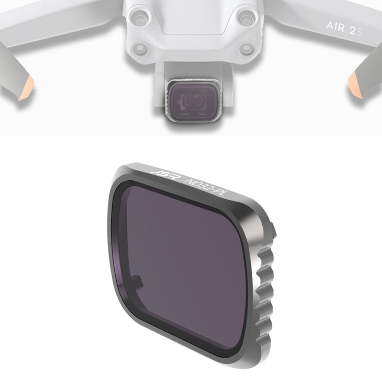 JSR KS ND32PL ฟิลเตอร์เลนส์สำหรับ DJI Air 2S เฟรมอลูมิเนียม, ND32PL