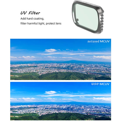 JSR KS 4 in 1 UV + CPL + ND16 + ND32 ฟิลเตอร์เลนส์สำหรับ DJI Air 2S, กรอบอลูมิเนียม, UV + CPL + ND16 + ND32