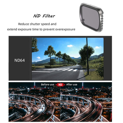 JSR KS 8 in 1 UV + CPL + ND8 + ND16 + ND32 + ND64 + STAR + NIGHT เลนส์กรองสำหรับ DJI Air 2S, กรอบอลูมิเนียม, UV + CPL + ND8 + ND16 + ND32 + ND64 + STAR + NIGHT
