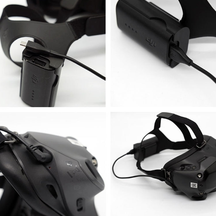 FPV-TDDCH-CQT แบตเตอรี่ ที่ยึดคลิปสำหรับชาร์จสำหรับ DJI FPV Goggles V2, Battery Bracket