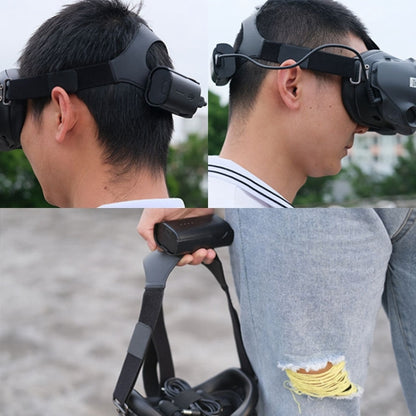 FPV-TDDCH-CQT แบตเตอรี่ ที่ยึดคลิปสำหรับชาร์จสำหรับ DJI FPV Goggles V2, Battery Bracket