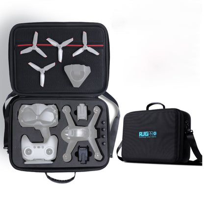 RUIGPRO สำหรับ DJI FPV แบบพกพากล่องเก็บไหล่เดี่ยว เคส กระเป๋าเดินทาง, For DJI FPV