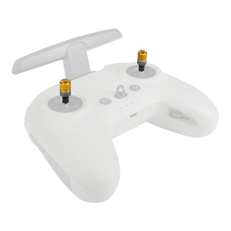 RCSTQ จอยสติ๊ก Thumb Rocker แบบพับเก็บได้สองสีสำหรับ DJI FPV Combo Drone Remote Control, For DJI FPV Two-color