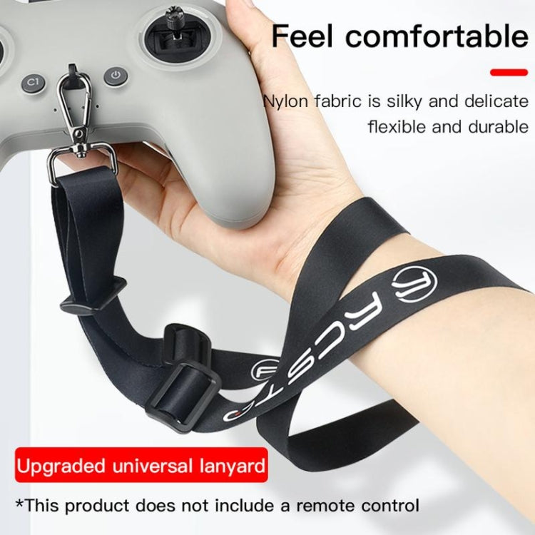 RCSTQ หนา Anti-lost Anti-fall สายคล้องคอผู้ถือ Lanyard สำหรับ DJI FPV รีโมทคอนโทรล, Thick