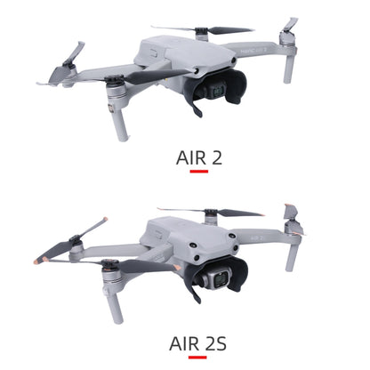 Sunnylife A2S-Q9350 กล้อง เลนส์ ม่านบังแดดเครื่องดูดควันป้องกันแสงสะท้อนสำหรับ DJI Air 2S / Mavic Air 2, For DJI Air 2S