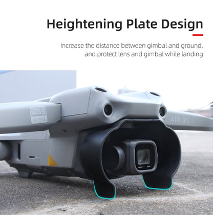 Sunnylife A2S-Q9350 กล้อง เลนส์ ม่านบังแดดเครื่องดูดควันป้องกันแสงสะท้อนสำหรับ DJI Air 2S / Mavic Air 2, For DJI Air 2S