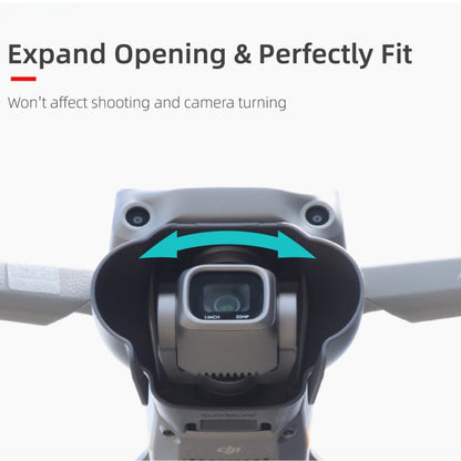 Sunnylife A2S-Q9350 กล้อง เลนส์ ม่านบังแดดเครื่องดูดควันป้องกันแสงสะท้อนสำหรับ DJI Air 2S / Mavic Air 2, For DJI Air 2S